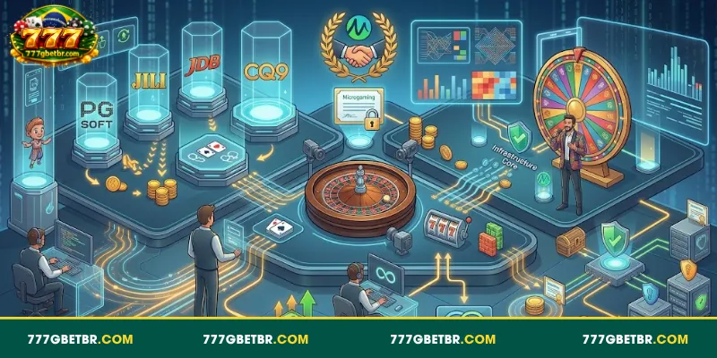 Leading Game Providers Behind Slots 777G